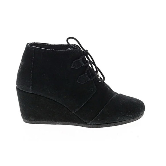 Toms Black Ankle Boots - Picture 5 of 5